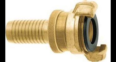 Geka Koppeling met Slangtule Ø25mm (nastelbaar) - Messing - NBR