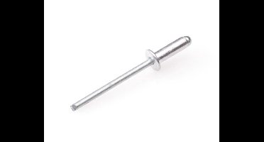 Popnagels-Aluminium 4.0x12mm. lang. 20 Stuks. Homefix.