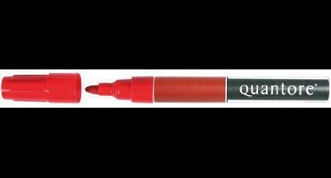 Whiteboardmarker quantore whiteb rond 1-1.5mm rood | 10 stuks