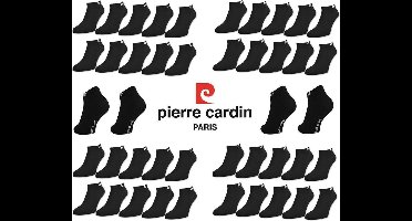 Pierre Cardin 20 Paar Zwarte Sneakersokken maat 43-46