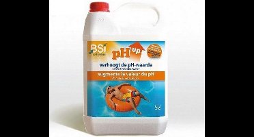 BSI - pH Up Liquid - Zwembad - Spa - Verhoogt de pH-waarde in uw zwembad of spa - 5 l
