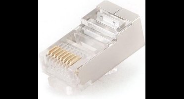 Cablexpert RJ45 krimp connectoren voor CAT6 UTP installatiekabel - 100 stuks