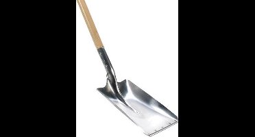 Talen tools Ballastschop met houten steel en D-handvat aluminium karlstad 440 x 350mm