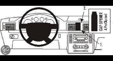 Brodit PDA/GPS/mobiele telefoons accessoires ProClip