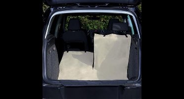 TRIXIE - Kofferbakhoes - met - bumperbescherming - beige - en - zwart