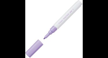 Pilot Pintor Pastel Paarse Verfstift - Fine marker met 1,0mm schrijfbreedte - Inkt op waterbasis - Dekt op elk oppervlak, zelfs de donkerste - Teken, kleur, versier, markeer, schrijf, kalligrafeer…