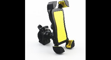 Telefoonhouder fiets universeel - Geel