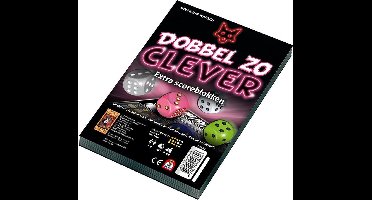 999 Games - Scoreblokken - Dobbel zo Clever - twee stuks - Dobbelspel
