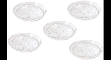 Onderschotel Coubi 21cm TRANSPARANT Prosperplast / 5 STUKS ! /