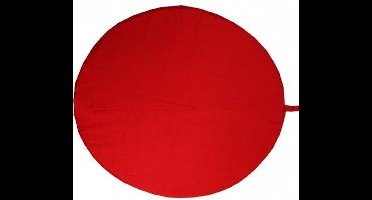 Meditatiemat hoes rood rond - 80 cm
