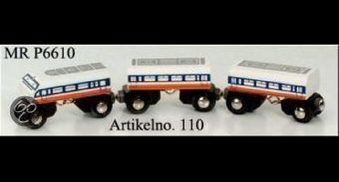 Mentari, Houten Trein 4-delig Intercity