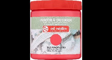 Talens Art Creation indoor & outdoor verf 250ml - Krachtig rood