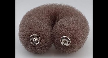 Sibel Knotrol met drukknoop bruin 18cm