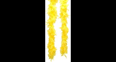 Vegaoo - Felgele boa voor volwassenen 40g