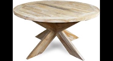 Van der Leeden Tuintafel Teak Ø150