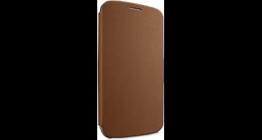 CASE:Galaxy Note III Wallet Book Folio Genuine Leather Brown