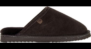 Warmbat Classic Suede Pantoffels - Choco - Maat 39