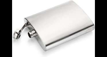 Luxe Heupfles - RVS - 220 ML - inclusief opberghoesje