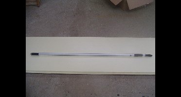 telescopische steel aluminium 3 x 140 cm