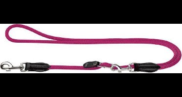 Hondenriem Hunter FREESTYLE Framboos (200 cm)