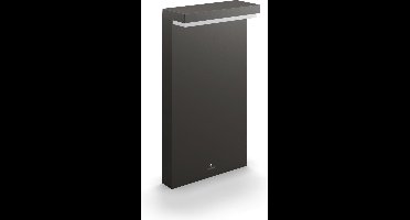 Philips Bustan sokkellamp voor buiten - antraciet - klein