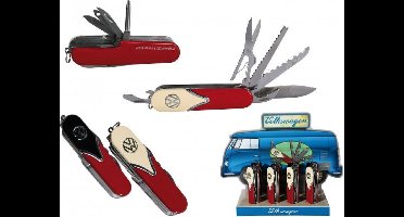 Volkswagen Zakmes rood/zwart