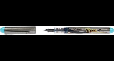 Pilot vulpen V-Pen Silver turkoois