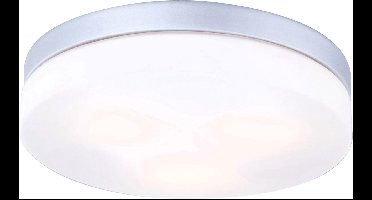 Globo plafonniere Vranos - zilver - luminium - 30 cm - E27 fitting - 32113