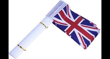 Witbaard - Zwaaivlaggetjes - Verenigd Koninkrijk - 50st.