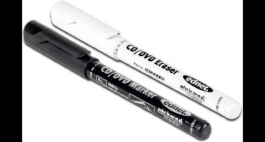 Ednet CD/DVD Marker Zwart