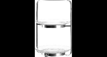 Leonardo Senso Etagere - transparant - 2 delig