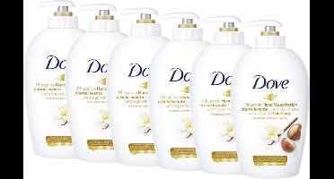 Dove - Zeeppomp / Handzeep - Sheabutter & Vanille - 250 ml - 6 stuks