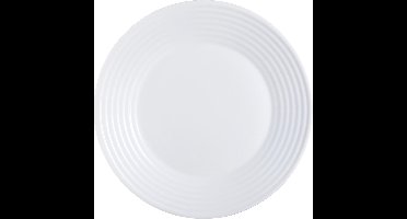 Luminarc Harena Plat Bord 27 cm - Gehard Glas, Wit