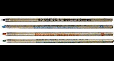 Set balpenvullingen voor 4 kleuren balpen ass. 4 st.