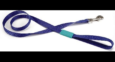 Beeztees Nylon Looplijn Blauw 120 cm x 20 mm