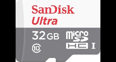 SanDisk Ultra MicroSDHC 32GB UHS-I + SD Adapter