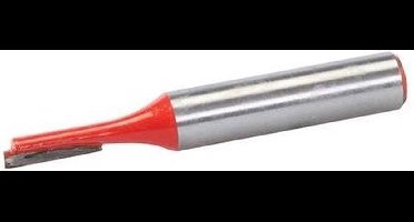 Silverline 8 mm rechte metrische groeffrees 4 x 12 mm