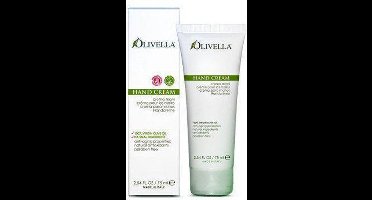 Olivella - Handcrème - Natuurlijk - Met Zuivere Olijfolie - Verzachtend - Vegan - Voor Droge Huid - 75ml