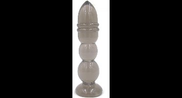 Power Escorts - Rocket Drill - Flexibele / Stevige - Anal Plug - Butt Plug - 5.2 Inch / 13 cm - BR116 - Transparant/Zwart