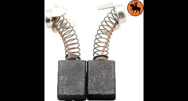 Koolborstelset voor Hitachi zaag C 10FCE2 - 7x13x17mm