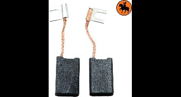 Koolborstelset voor Bosch UB2J77 - 6,4x12,5x19mm - Vervangt 1.607.014.102