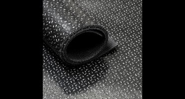 Rubber loper / rubbermat op rol Mini Diamant 3mm - Breedte 120 cm - per strekkende meter