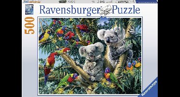 Ravensburger puzzel Koalas in de boom - legpuzzel - 500 stukjes
