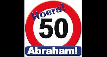 Paperdreams - Huldeschild - 50 Jaar Abraham