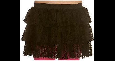 Disco tutu rokje zwart