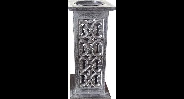 Outdoor Living Forte kandelaar 14x14xH33 cm - zwart