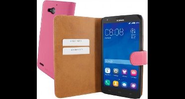 Mobiparts Premium Wallet Case Huawei Ascend G750 Pink