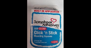 3L Click 'N Sticks mounting squares 500 stuks