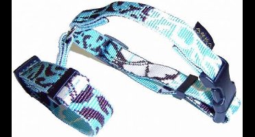 Muzzle bamboe opaal blauw Maat 2 20 mm