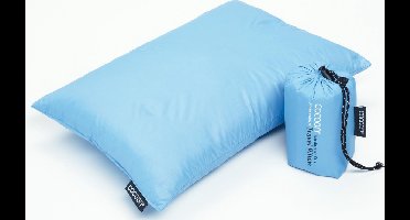 Cocoon Travel Pillow - donzen vulling - 25x35cm - lichtblauw